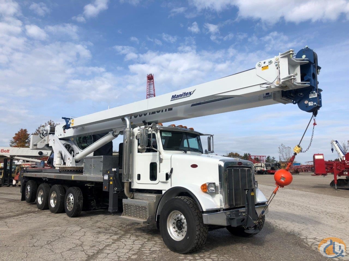 NEW Manitex TC50128SHL 50 ton Swing cab on 2019 Peterbilt